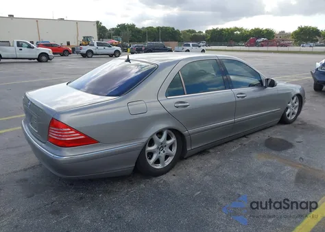 2003 Mercedes-Benz S 430 z USA, uszkodzony, nr VIN WDBNG70J63A364617